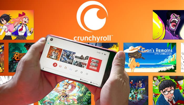 How to activate Crunchyroll on gaming consoles - Startup Stride - Startup Stride Crunchyroll Activate screen shown on a smartphone with anime content and Crunchyroll logo in the background