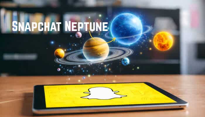 Snapchat Planets in order- Startup Stride - Startup Stride Neptune highlighted in Snapchat planets in order, showing how interaction level and friend ranking determine the Neptune position on Snapchat.