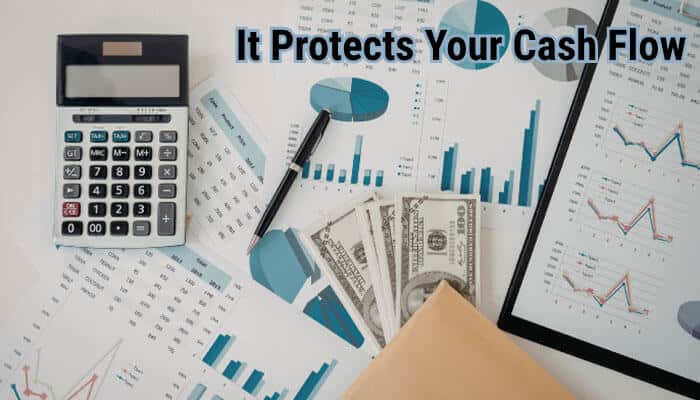 It Protects Your Cash Flow - Startup Stride - Startup Stride Startup Booted Financial Modeling strategy showing cash flow protection, expense forecasting, revenue tracking, and financial planning tools for bootstrapped startups
