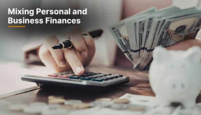Mixing Personal and Business Finances - Startup Stride - Startup Stride Startup Booted Financial Modeling example showing the risks of mixing personal and business finances while managing startup cash flow, budgeting, and expense tracking