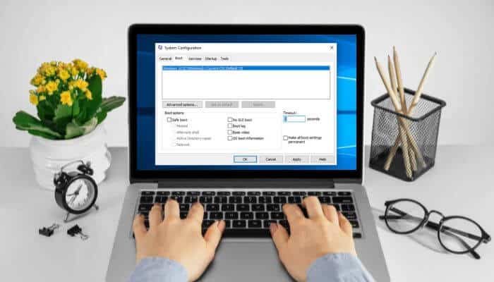 What Is Windows Boot Manager 1 - Startup Stride What Is BIOS Boot Order explained through Windows startup configuration and boot settings on a laptop used for managing operating system startup options